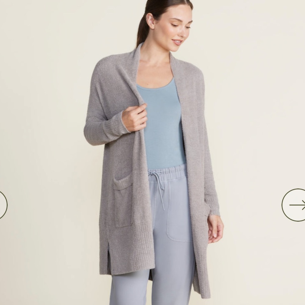 Barefoot Dreams CozyChic Lite Cardigan Long